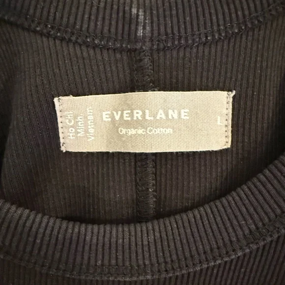 Everlane The Rib Tank Midi Dress- medium - Picture 5 of 5